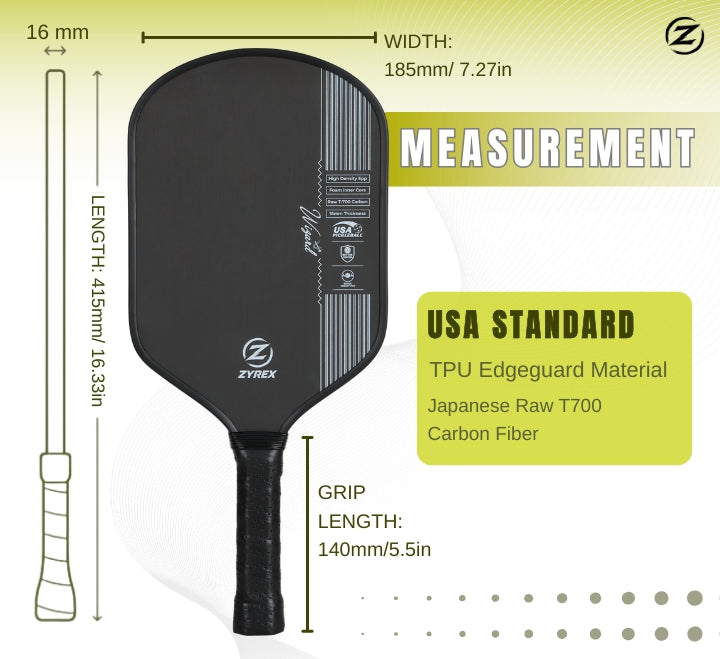 Zyrex Wizard Pickleball Paddle