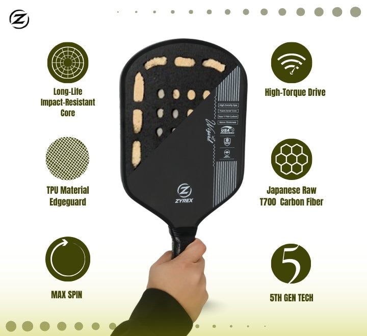 Zyrex Wizard Pickleball Paddle