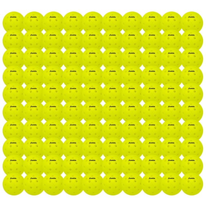 Franklin X-40 Outdoor Pickleballs (100-Pack Bulk)