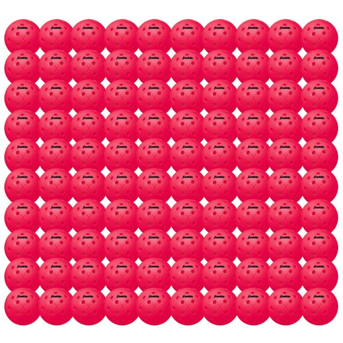 Franklin X-40 Outdoor Pickleballs (100-Pack Bulk)