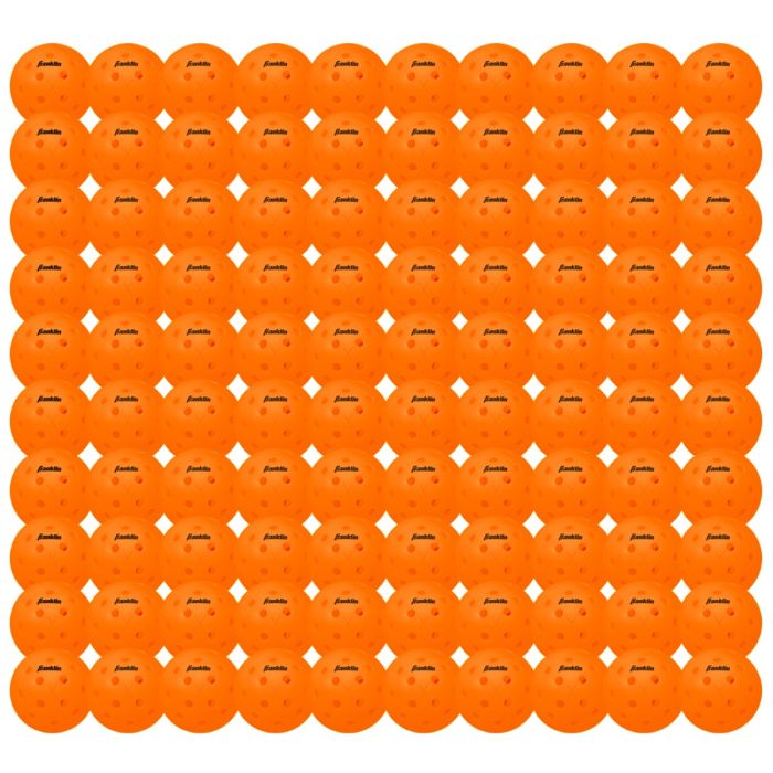 Franklin X-40 Outdoor Pickleballs (100-Pack Bulk)