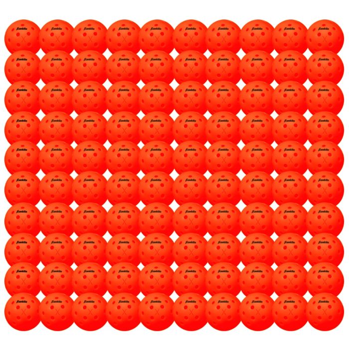 Franklin X-40 Outdoor Pickleballs (100-Pack Bulk)