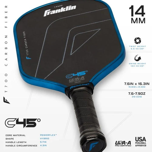 Franklin C45° Hybrid Pro Paddle (14mm)