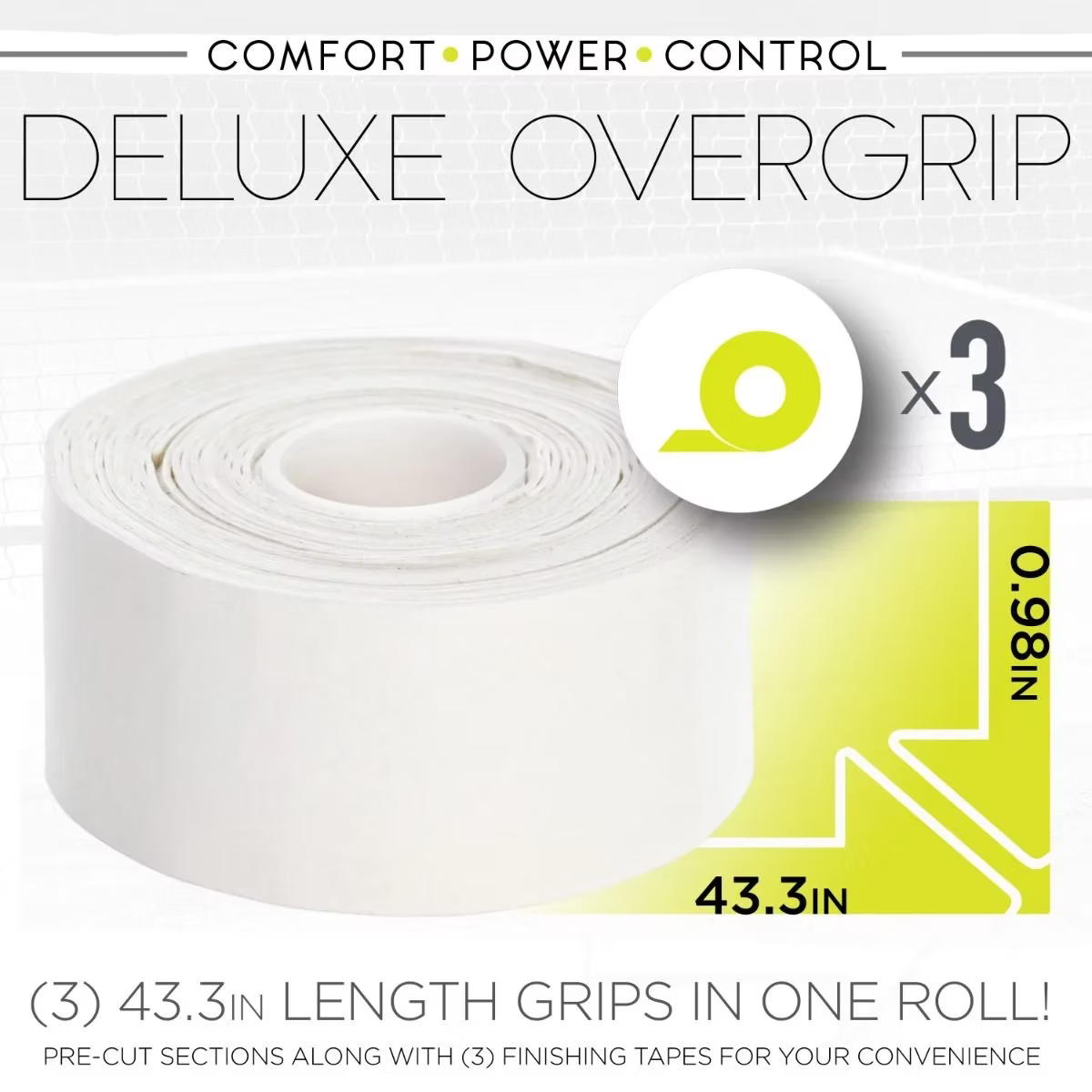 Franklin Deluxe Overgrip (3-Pack)