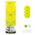 Franklin X-40 Outdoor Pickleballs (3-Pack Tube)