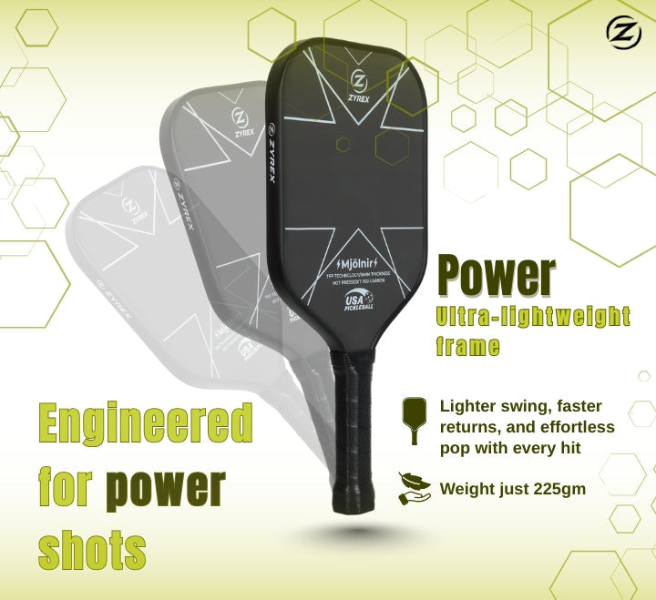 Zyrex Mjölnir Pickleball Paddle