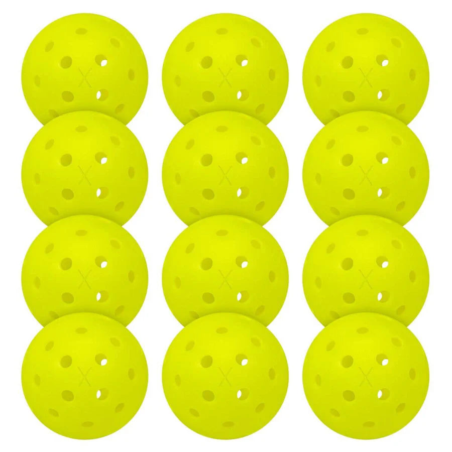 Franklin X-40 Outdoor Pickleballs (12-Pack Mesh Bag)